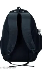 Polyester Backpack for Men & Women, Black