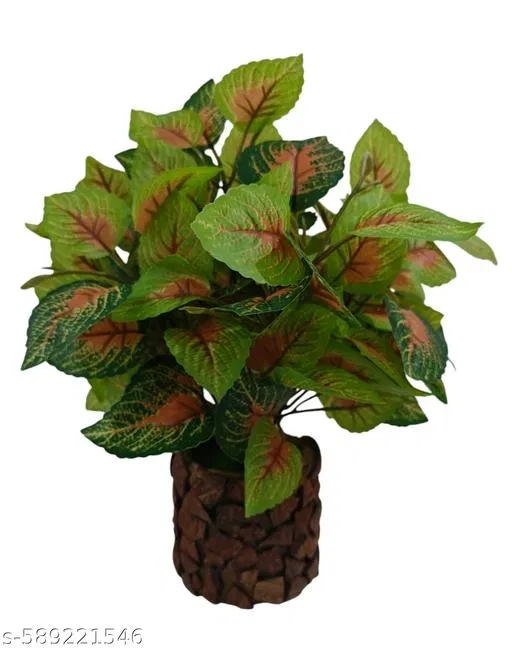 Plastic Artificial Flower With Pot,Multicolour