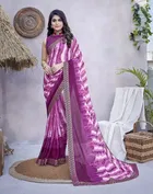 Georgette Printed Saree for Women 