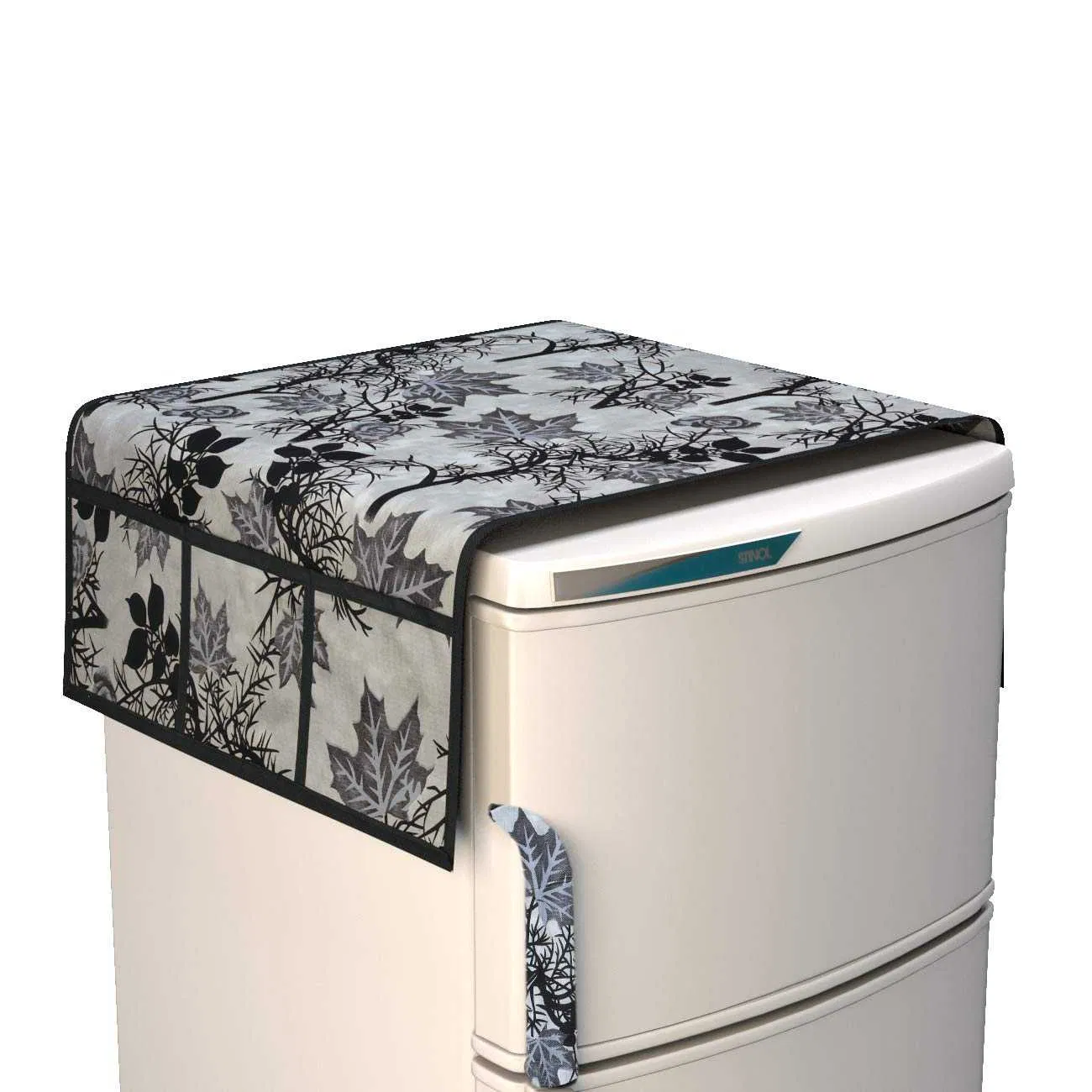Refrigerator Covers (Black) (A-165)