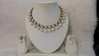 Alloy Necklace with Earrings for Women 
