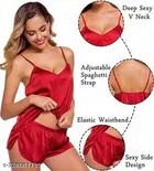 Satin Nightdress Set for Women 
