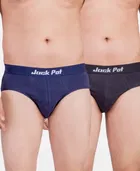 Solid Briefs for Men, Pack of 2 