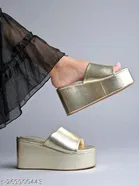 Embellished Platform Sandals for Women 