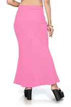 Lycra Solid Saree Petticoat for Women 