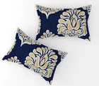 Polycotton Pillow Covers (Multicolor, 18x28 inches) (Pack of 2)
