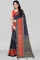 Georgette Printed Saree for Women 