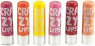 Crazy Lip Balm (Multicolor, Pack of 6)