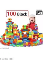 Plastic 100 Pcs Block Toys for Kids 