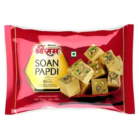 श्री राम सोन पापड़ी पाउच 400 g