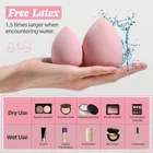 Pippal 6 Pcs Makeup Blenders Puffs 