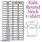 Round Neck Printed T-Shirt for Boys 