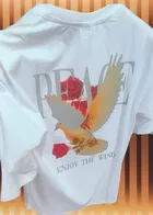 Round Neck Printed T-Shirt for Men 