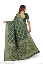 Banarasi Silk Zari Woven Saree for Women 