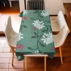 Polyester Table Cover (Green, 54x40 Inch)