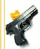 Plastic Gun Toys with 60 Pcs Bullets for Kids 