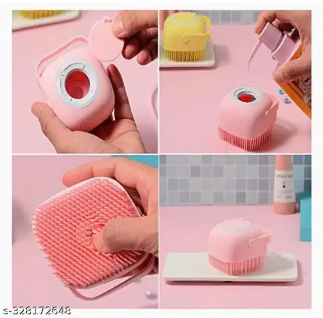 Silicone Body Bath Scrubber (Assorted)
