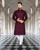 Mandarin Neck Kurta for Men 
