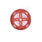 Plastic 360° Rotating Gas Trolly, Red