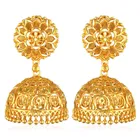 Alloy Gold Plated Earrings for Women (Gold, Set of 1)