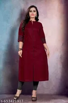Cotton Blend Kurti for Women, Pack of 2 