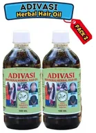 Adivasi Herbal Hair Oil 2X100 ml (Pack of 2) For Longer and stronger hair