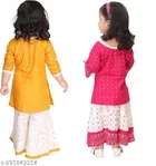 Rayon Kurta Set for Girls 