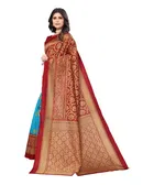 Women's Printed Saree with Blouse Piece 