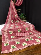 Georgette Printed Saree for Women 