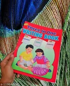 3 in 1 Writing Book for Kids (Multicolor)