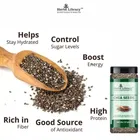 Herbs Library Natural Black Raw Chia Seeds 