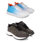 Sports Shoes for Men, Multicolor, Pack of 2 