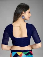 Trendy Georgette Saree with Blouse Piece For Women 