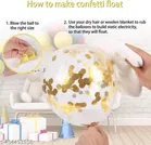 43 Pcs Balloons Decoration Kit, Multicolour, Set of 1