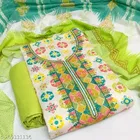 Cotton Printed Unstitched Dress Material for Women 