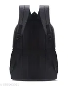 Rubber Backpack for Men & Women, Black