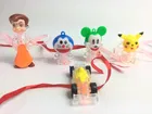 Plastic Cartoon Rakhi with Lights, Diya & Chawal Roli Pack 