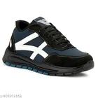 Sports Shoes for Men (Navy Blue & Black, 6)