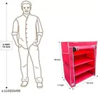5 Layer Metal Collapsible Shoe Rack 