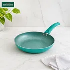 TerraHome Non-Stick-Aluminum Frying Pan-1400 ml,24cm, Green