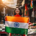 Tricolor Flag Cotton- pack of 1 