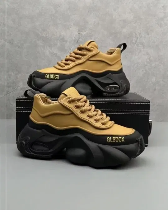 Casual Shoes for Men (Tan, 10)