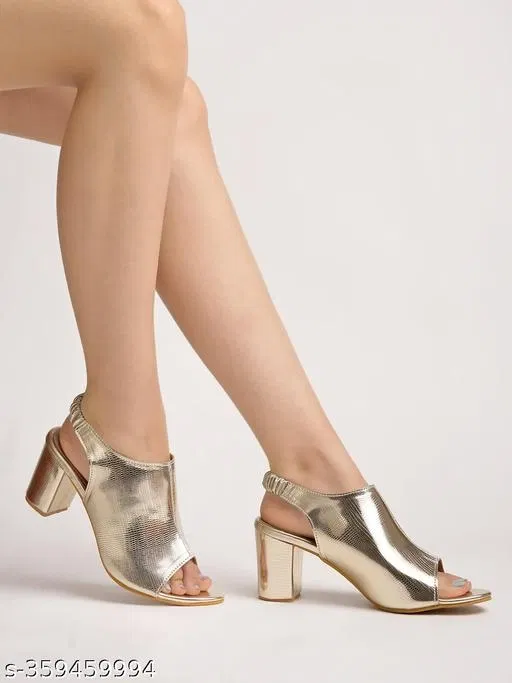 Shoetopia Embellished Open Toe Sandals (IND-6)