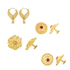 Gold Plated Designer Earrings Set for Women & Girls 