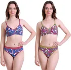 Cotton Blend Lingerie Set for Women 