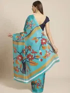 SVB खादी साड़ी फॉर विमेंस 