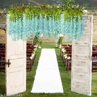 Polyester Artificial Hanging Flower Garlands 