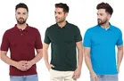 Polo T-shirts for Men, Pack of 3 