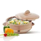 BAILEY GOLD CASSEROLE N DLX 2500ML BEIGE