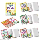 Little Explore INDIA Fun Activity & Sticker Book + Learn to Draw Part 1 to 4 – Set of 5 Engaging Drawing and Culture Books for Kids
